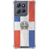 Dominican Republic Flag Distressed Moto G Stylus 5G (2025) Clear Case